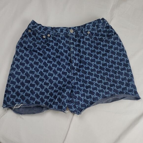 Tommy Hilfiger Women's 12 T Pattern Jean Shorts - Picture 1 of 16
